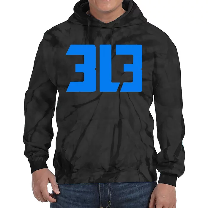 Detroit 313 Tie Dye Hoodie