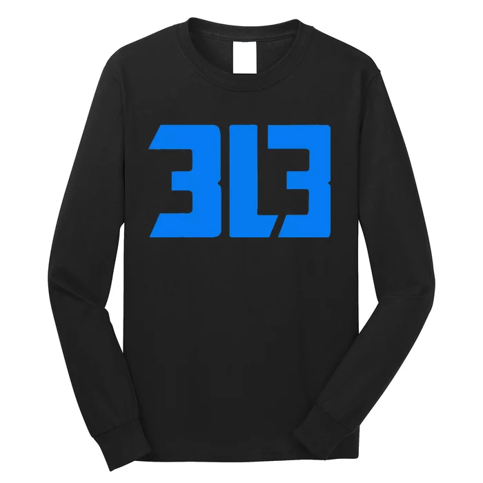 Detroit 313 Long Sleeve Shirt