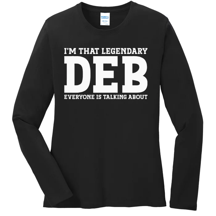 Detroit 313 Ladies Long Sleeve Shirt