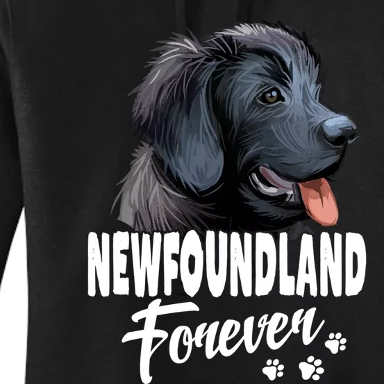 Dogs 365 Newfoundland Forever Cute Dog Lover Gift Women's Pullover Hoodie