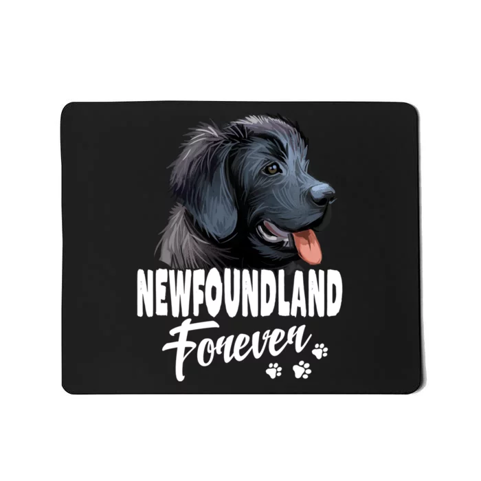 Dogs 365 Newfoundland Forever Cute Dog Lover Gift Mousepad