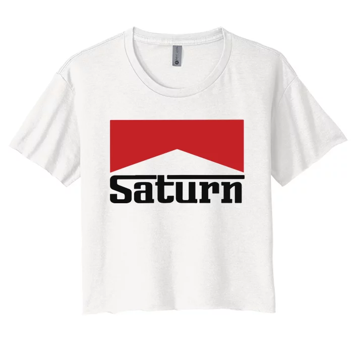 DROP 3 Saturn Women's Crop Top Tee