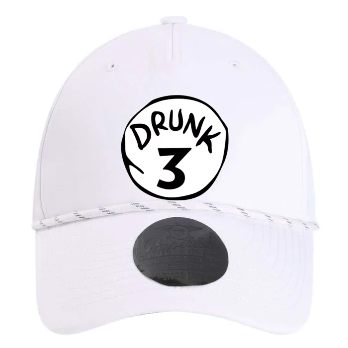 Drunk 3 St Patrick Day Funny Drunk Beer Pong Drunk 3 Performance The Dyno Cap