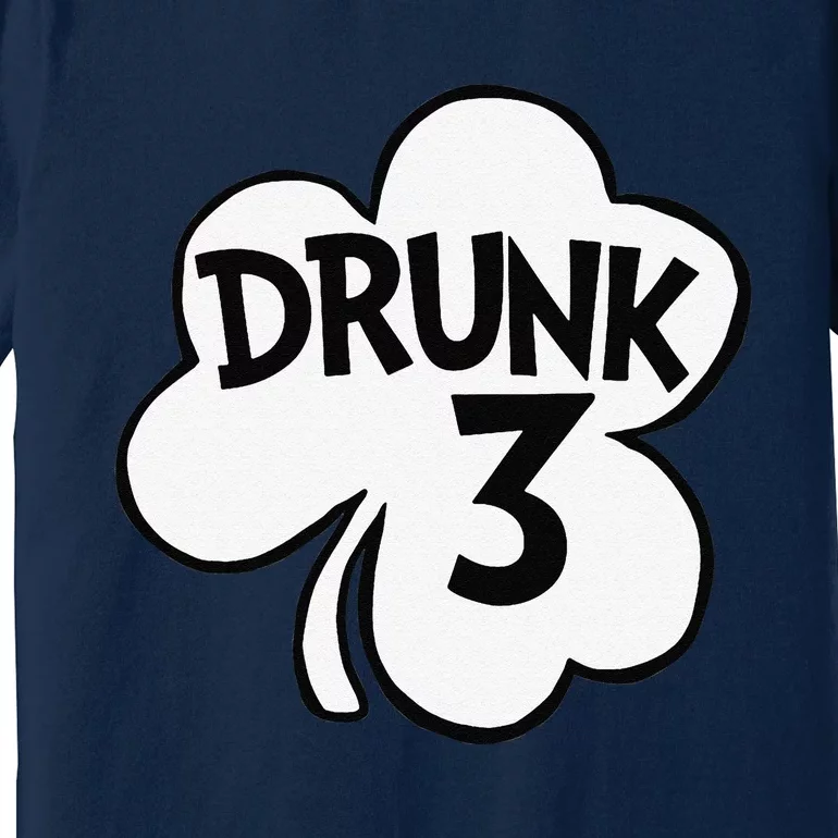 Drunk 3 Saint Patrick's Day Party Group Premium T-Shirt