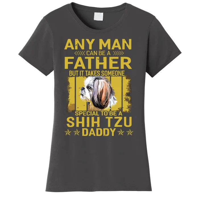 Dogs 365 Shih Tzu Dog Daddy Dad Gift For Men Women's T-Shirt