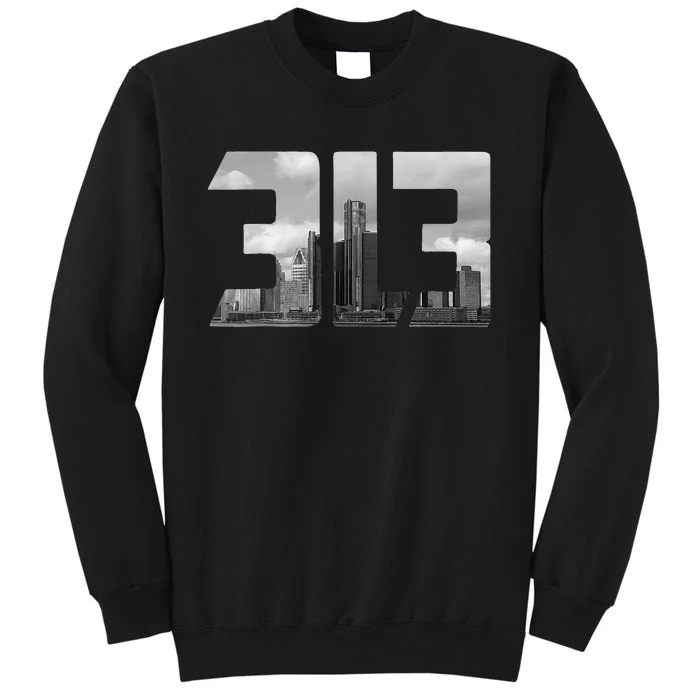 Detroit 313 Vintage Tall Sweatshirt