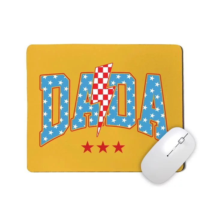 Dada 4th Of July Usa Festive Mousepad