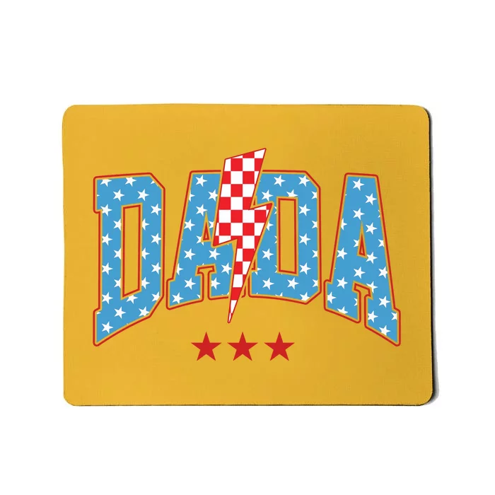 Dada 4th Of July Usa Festive Mousepad