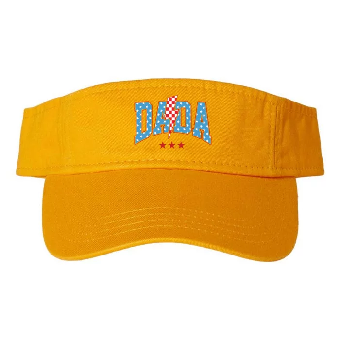 Dada 4th Of July Usa Festive Valucap Bio-Washed Visor