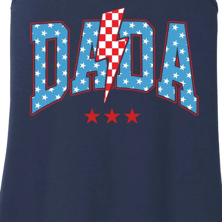 Dada 4th Of July Usa Festive Ladies Essential Tank