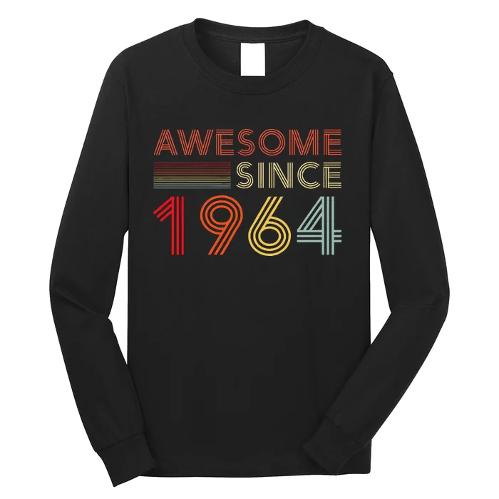 Decorations 60th Bday 1964 Birthday Long Sleeve Shirt