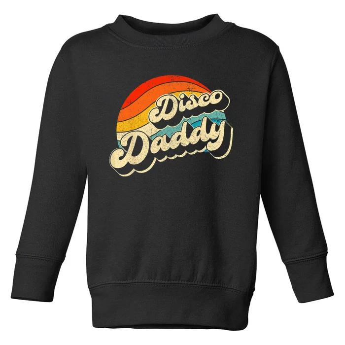 Disco 70s Costume Men Women Retro Disco Daddy Toddler Sweatshirt