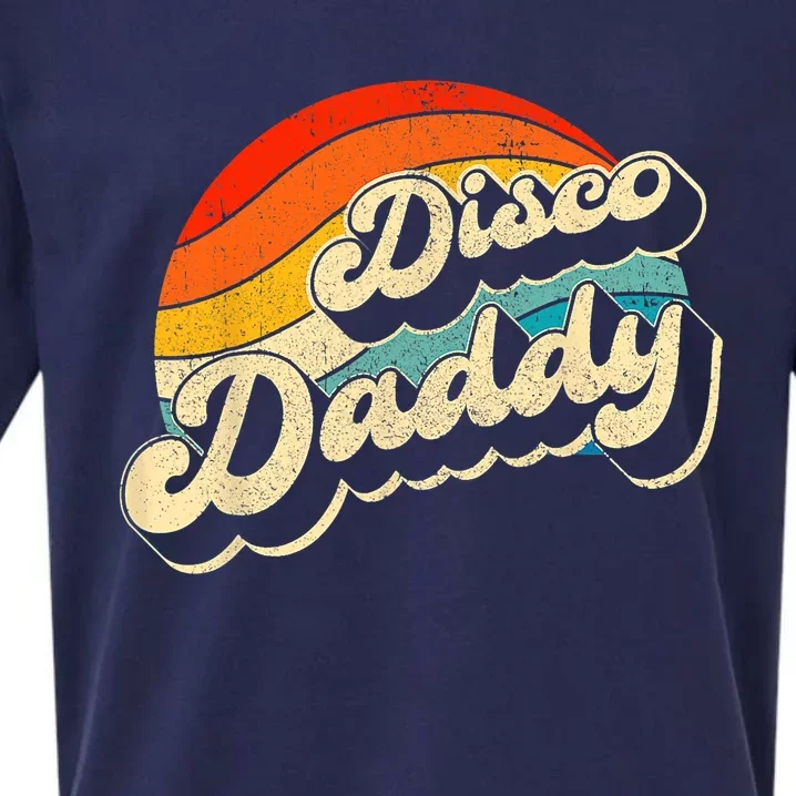 Disco 70s Costume Men Women Retro Disco Daddy Sueded Cloud Jersey T-Shirt