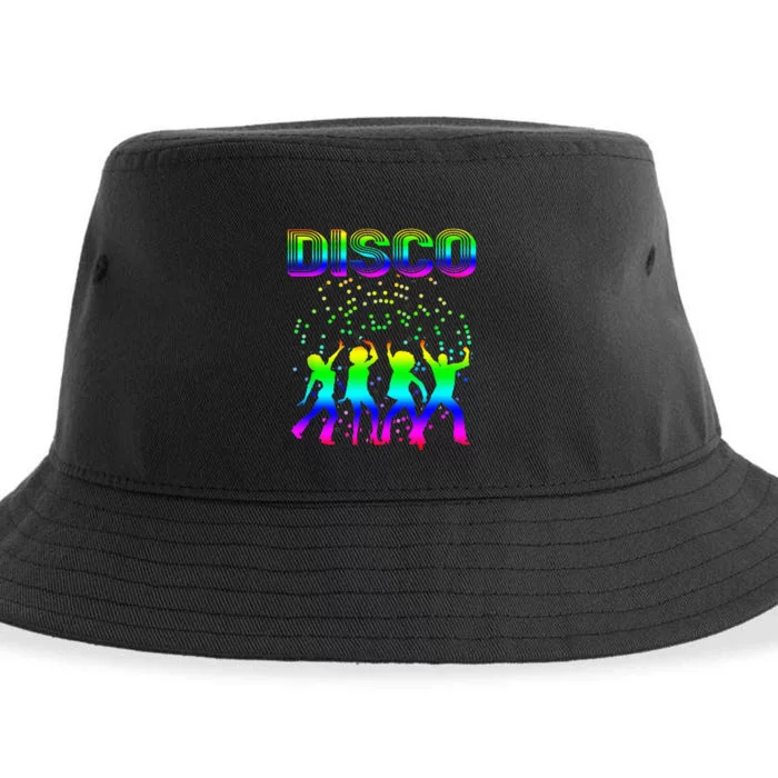 Disco 70s Disco Themed Vintage Retro Dancing Sustainable Bucket Hat