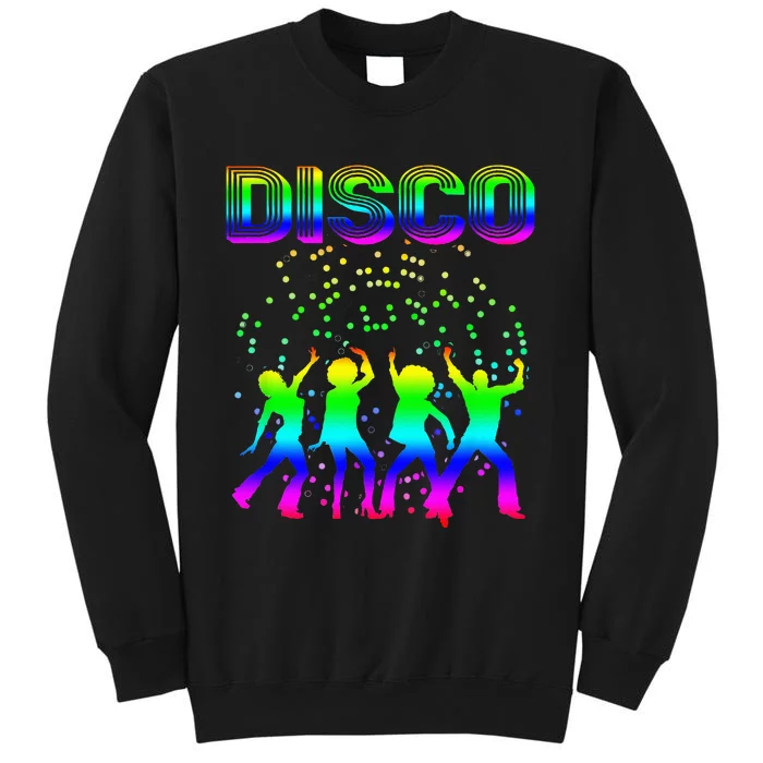 Disco 70s Disco Themed Vintage Retro Dancing Sweatshirt