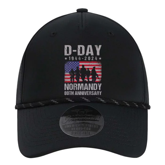 Dday 80th Anniversary 19442024 Normandy Us Flag D Day Performance The Dyno Cap