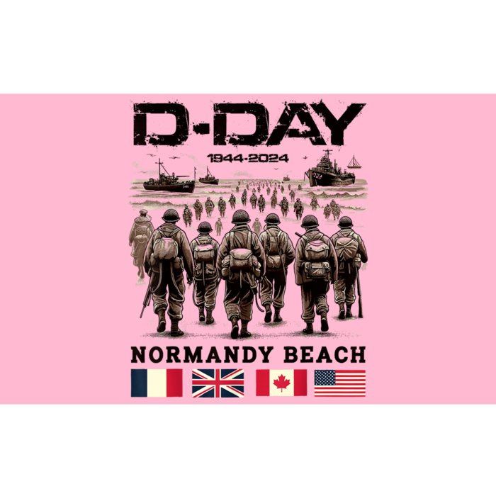 Dday 80th Anniversary Normandy Beach Landing History 1944 Bumper Sticker