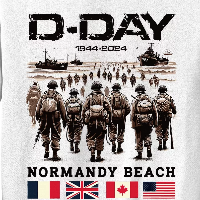 Dday 80th Anniversary Normandy Beach Landing History 1944 Sweatshirt