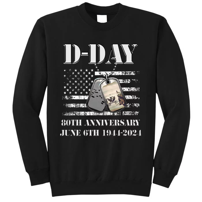 Dday 80th Anniversary June 6th 1944 2024 Normandy Landing Sweatshirt