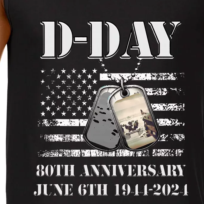 Dday 80th Anniversary June 6th 1944 2024 Normandy Landing Comfort Colors® Tank Top