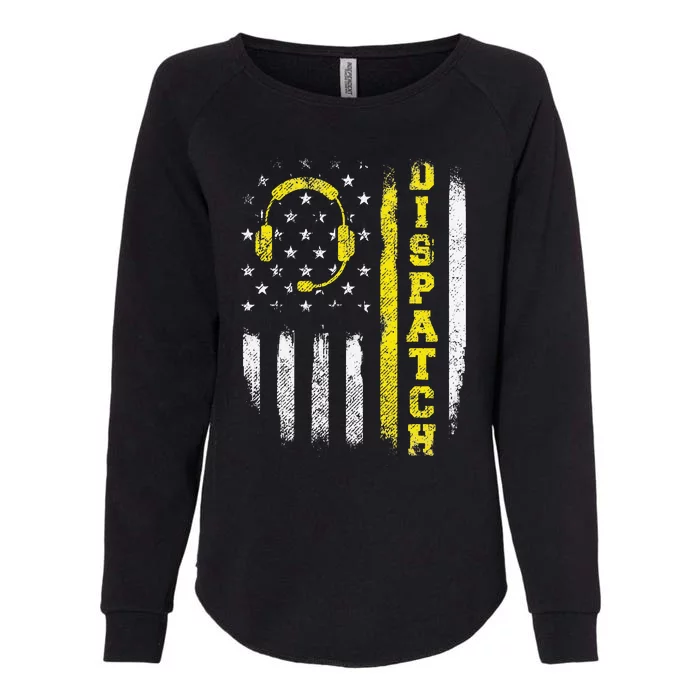 Dispatch 911 Dispatcher First Responder Emergency Call USA Womens California Wash Sweatshirt