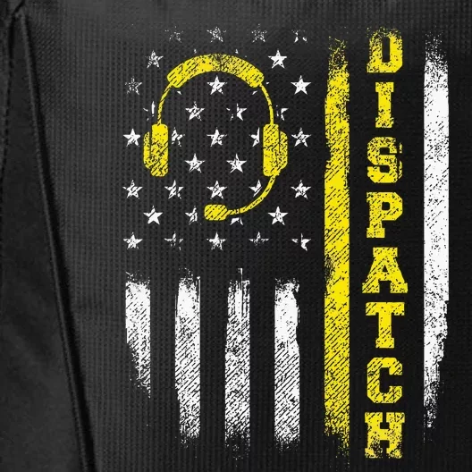 Dispatch 911 Dispatcher First Responder Emergency Call Usa City Backpack