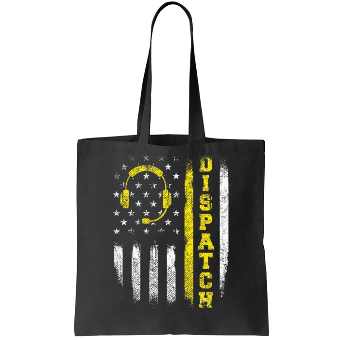 Dispatch 911 Dispatcher First Responder Emergency Call Usa Tote Bag