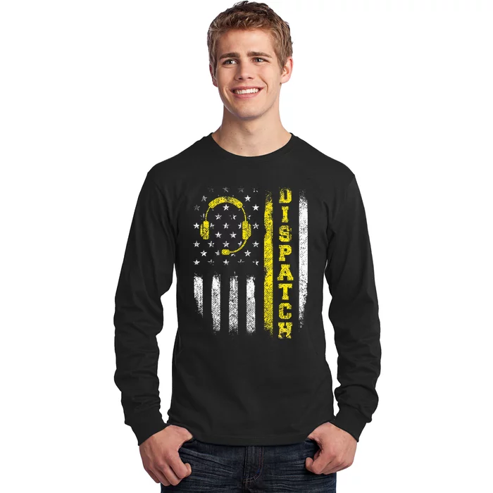 Dispatch 911 Dispatcher First Responder Emergency Long Sleeve Shirt