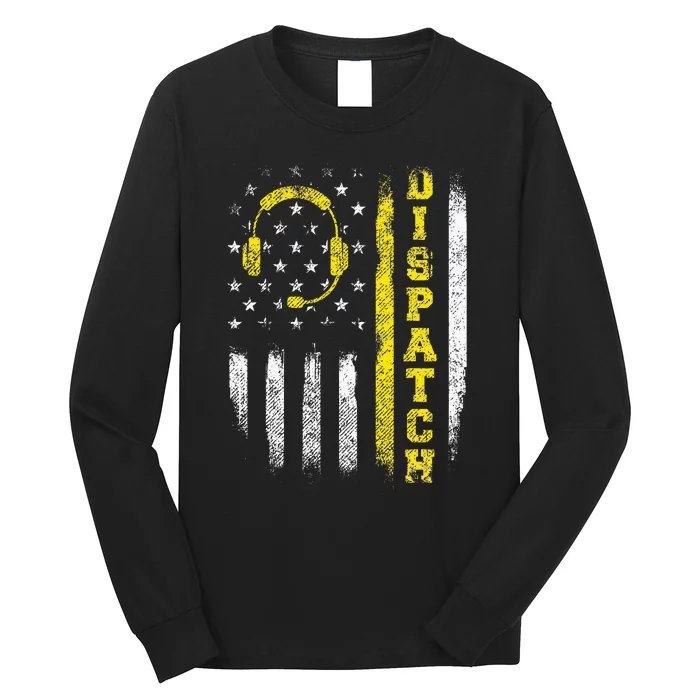 Dispatch 911 Dispatcher First Responder Emergency Long Sleeve Shirt