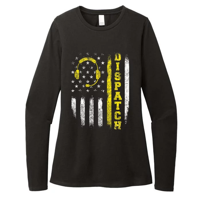 Dispatch 911 Dispatcher First Responder Emergency Womens CVC Long Sleeve Shirt