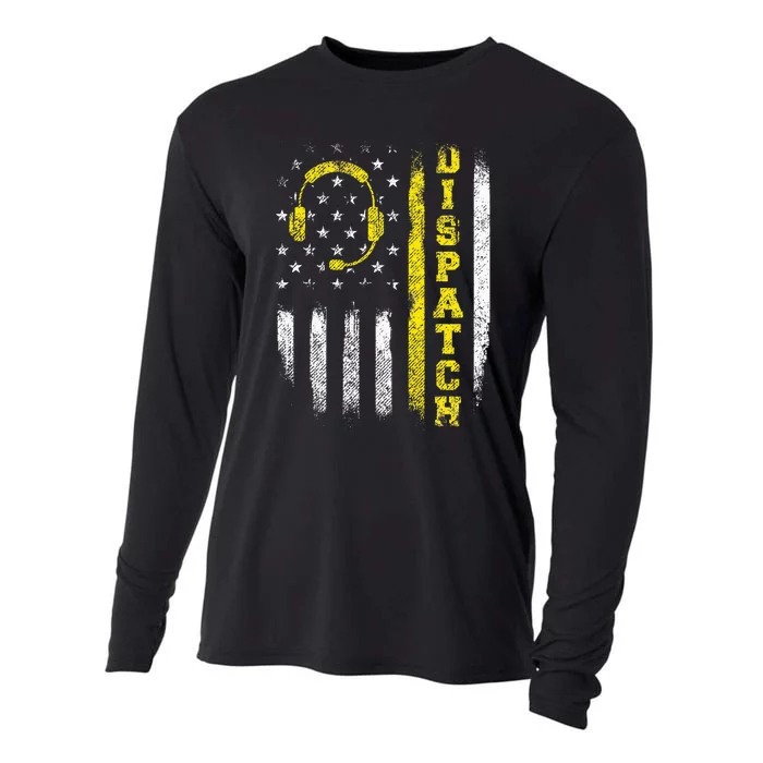 Dispatch 911 Dispatcher First Responder Emergency Cooling Performance Long Sleeve Crew