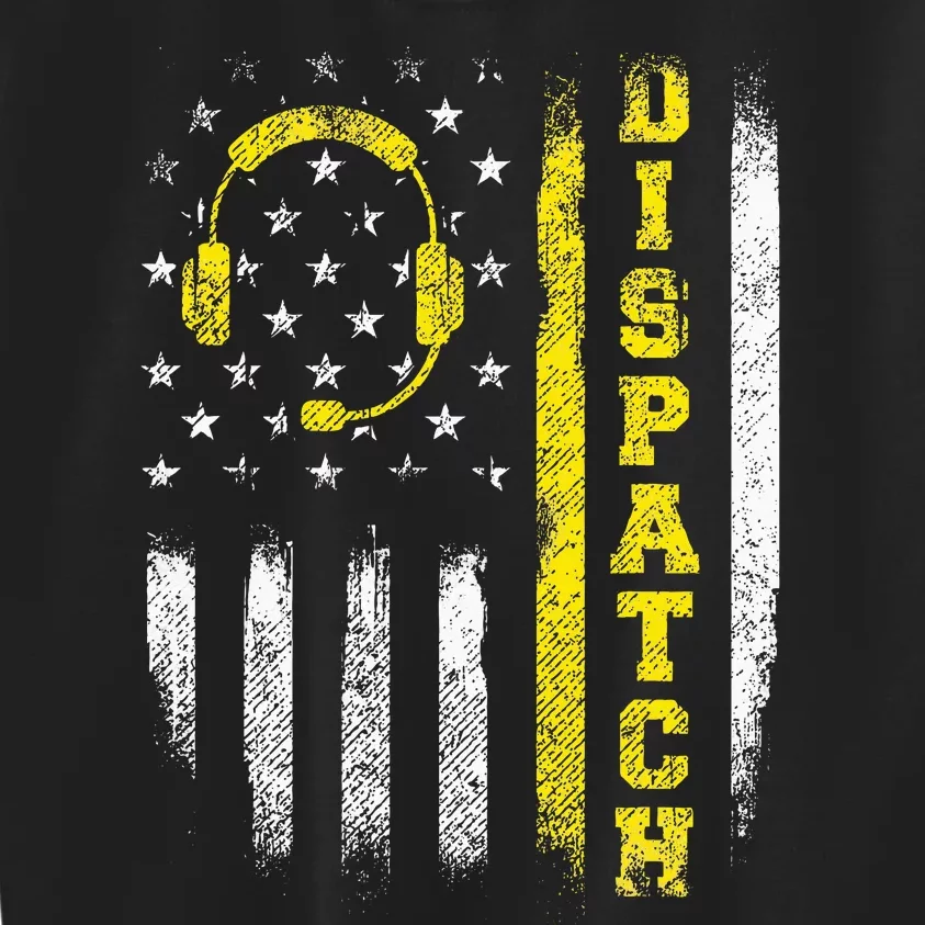 Dispatch 911 Dispatcher First Responder Emergency Kids Sweatshirt