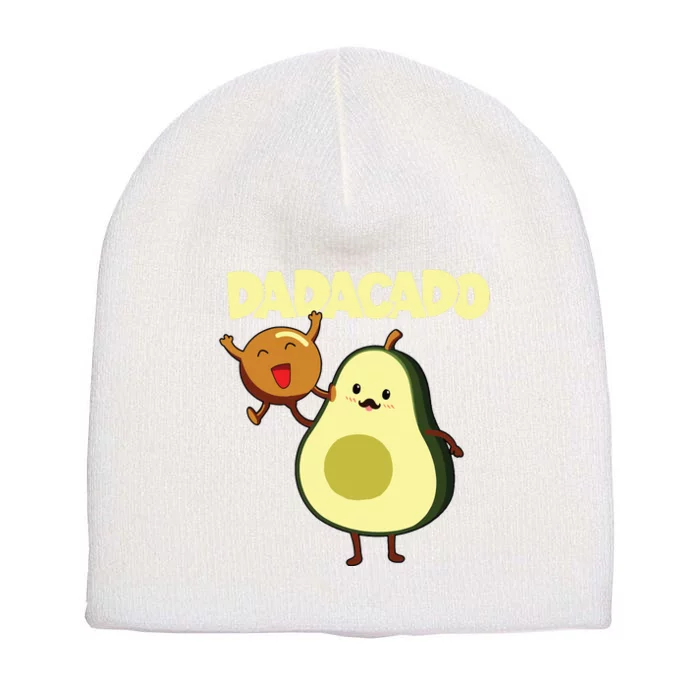 Dadacado Avocado 1st Birthday Dad Daddy Father Dada Short Acrylic Beanie