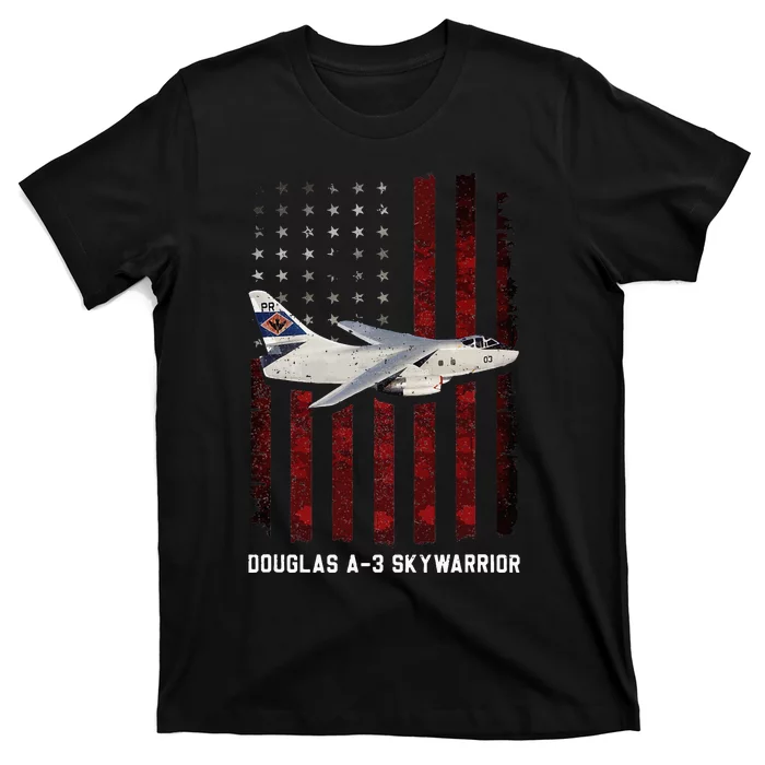 Douglas A 3 Skywarrior A3 Aircraft A3d Skywarrior T-Shirt