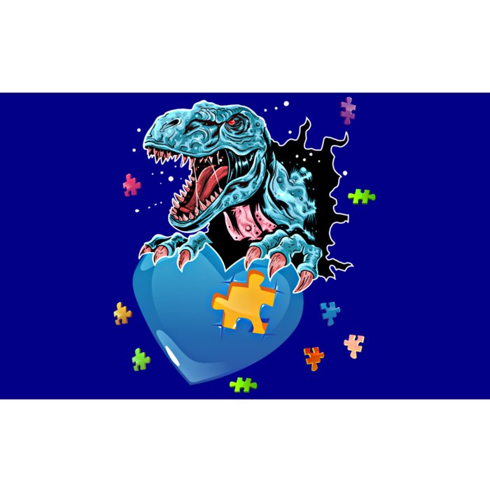 Dinosaur Autism Awareness Love Dinosaur Autism Cool Gift Bumper Sticker