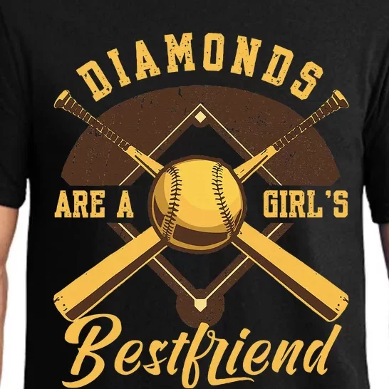 Diamonds Are A Girl Best Friend Friendship Bestfriend Pajama Set