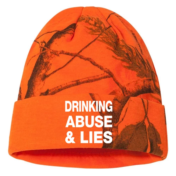 Drinking Abuse And Lies Kati - 12in Camo Beanie