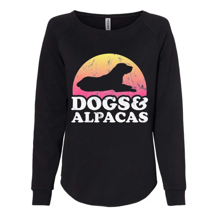 Dogs and Alpacas Dog and Alpaca Womens California Wash Sweatshirt