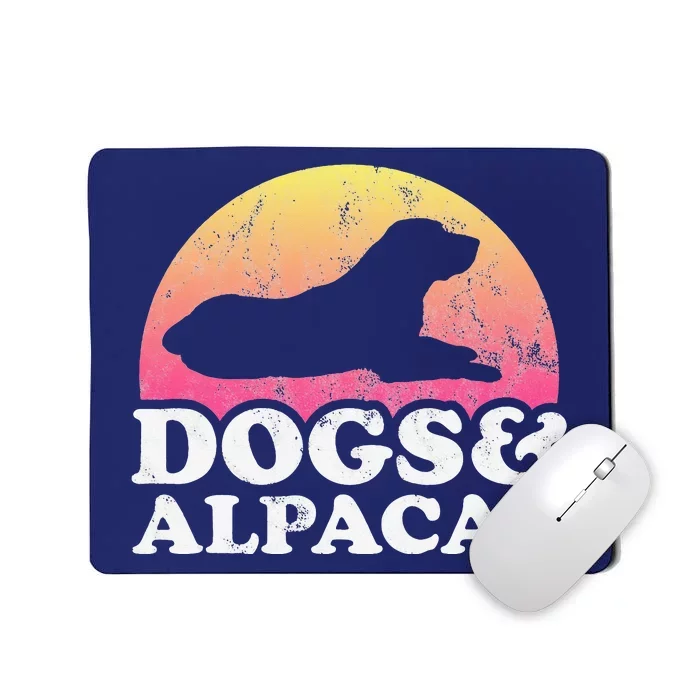 Dogs and Alpacas Dog and Alpaca Mousepad