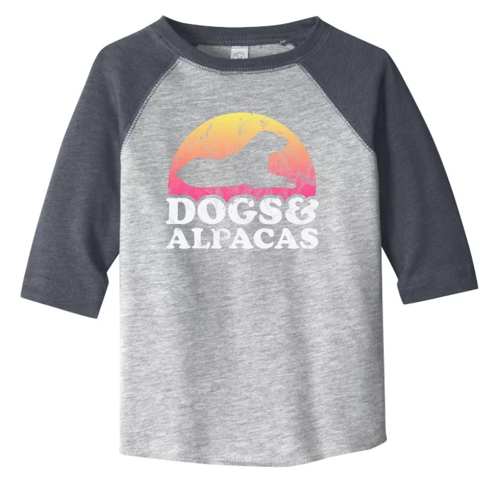 Dogs and Alpacas Dog and Alpaca Toddler Fine Jersey T-Shirt