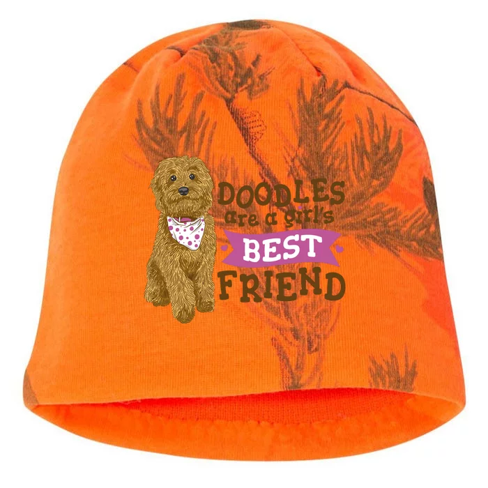 Doodles Are A Girls Best Friend Kati - Camo Knit Beanie