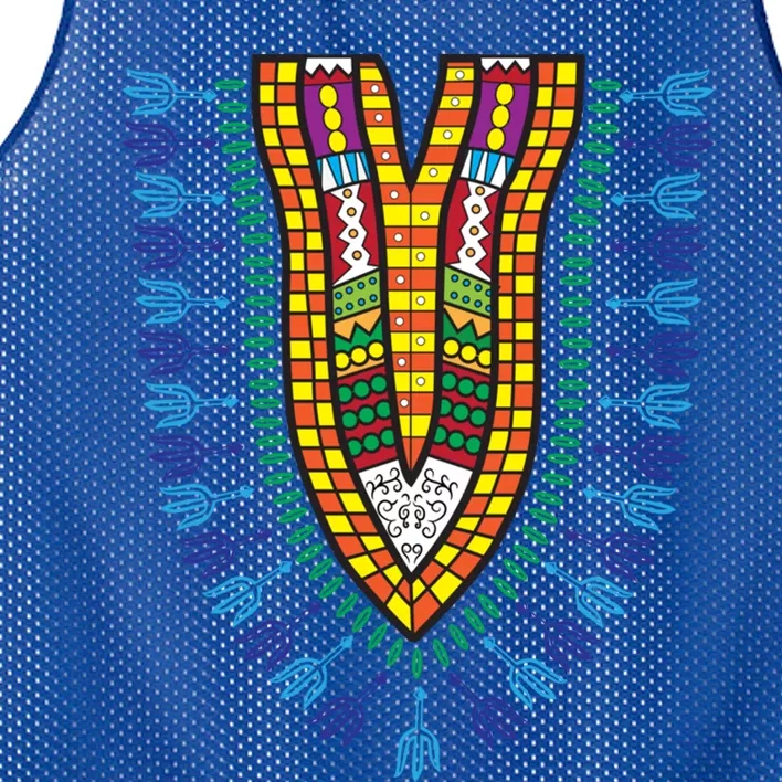 Dashiki African American Black Culture Dna Style Ideal Gift Mesh Reversible Basketball Jersey Tank