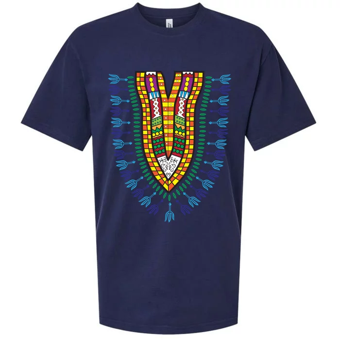 Dashiki African American Black Culture Dna Style Ideal Gift Sueded Cloud Jersey T-Shirt