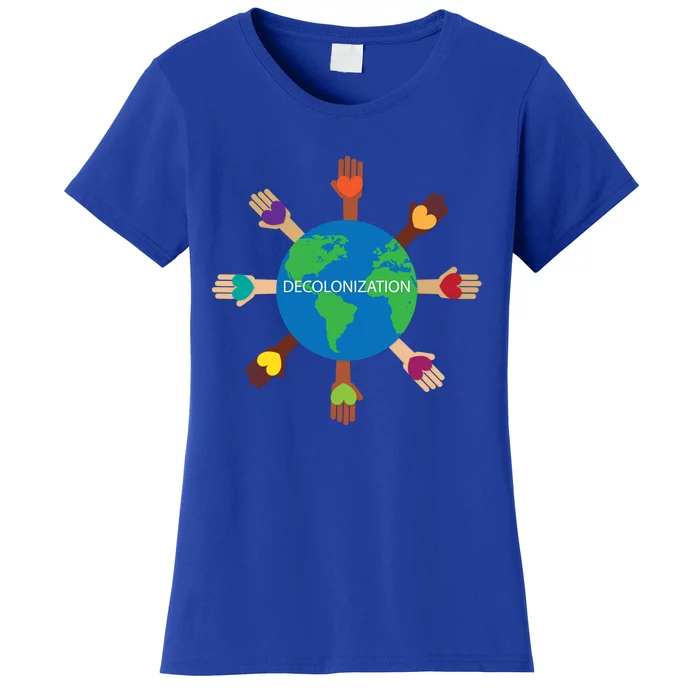 Decolonize African American Black History Month Love Earth Cute Gift Women's T-Shirt