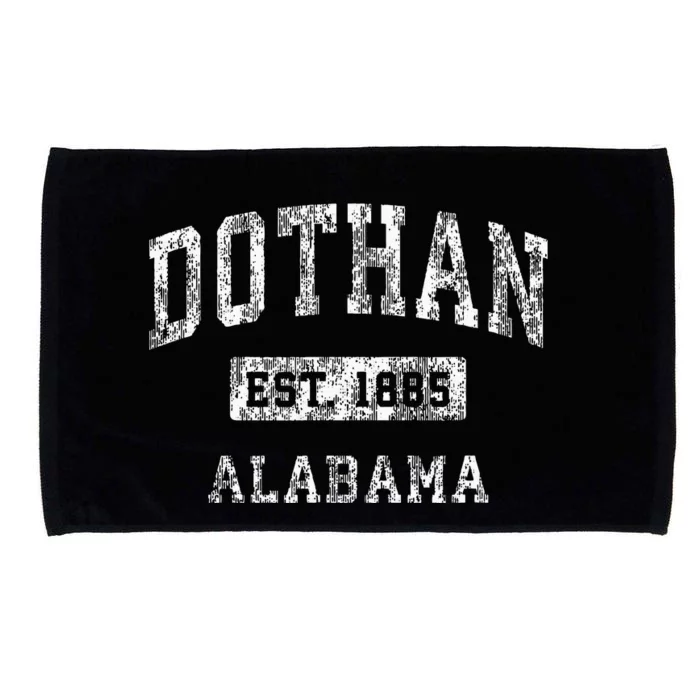 Dothan Alabama Al Vintage Established Sports Design Microfiber Hand Towel