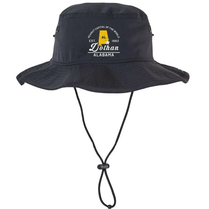 Dothan Alabama Al Vintage Peanut Capital Of The World Gift Legacy Cool Fit Booney Bucket Hat