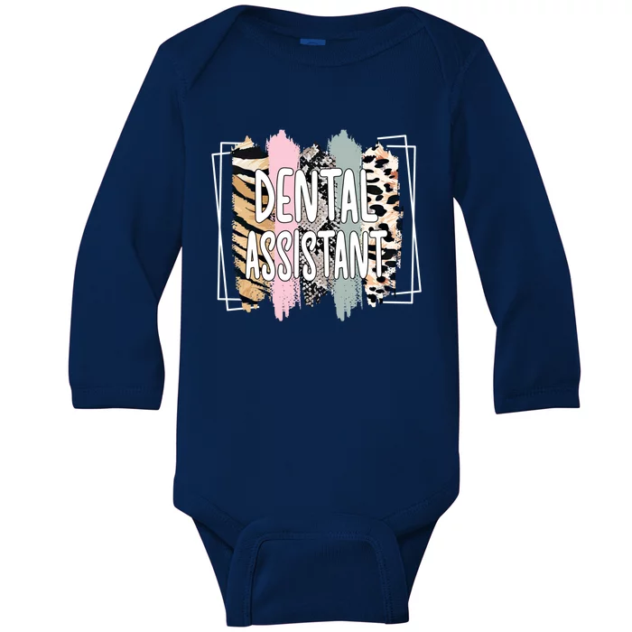 Dental Assistant Appreciation Dental Assistant Meaningful Gift Baby Long Sleeve Bodysuit