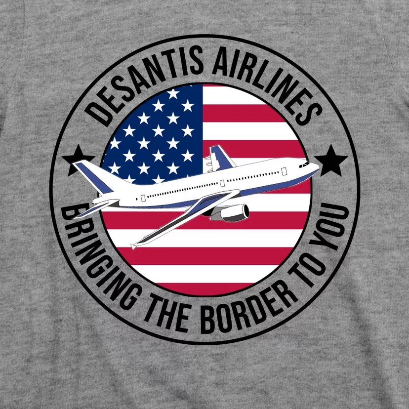 Desantis Airlines American Flag Political T-Shirt