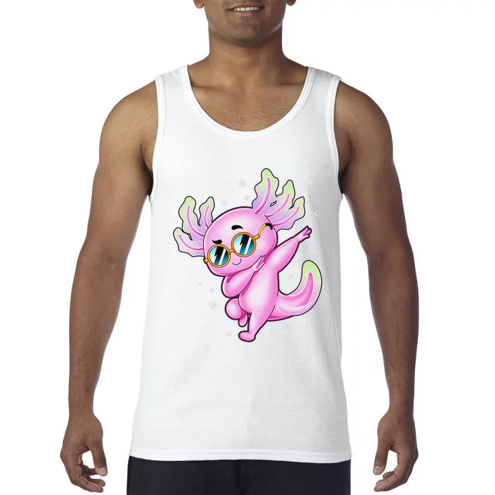 Dabbing Axolotl Ambystoma Mexicanum Mexican Walking Fish Tank Top