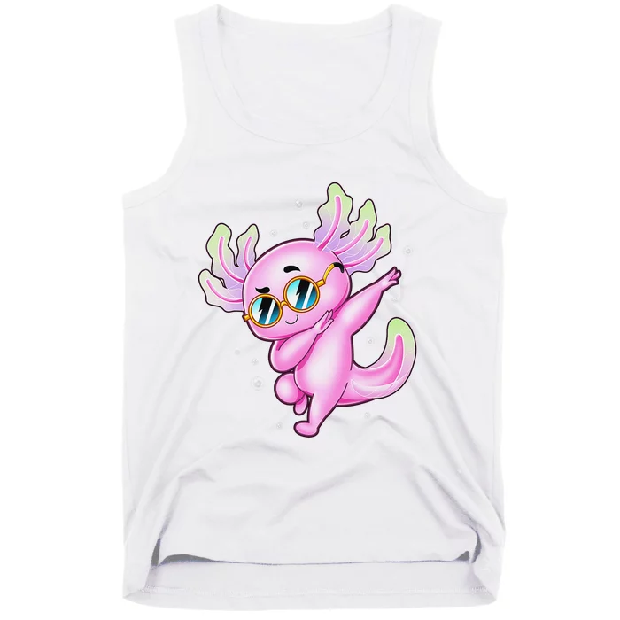 Dabbing Axolotl Ambystoma Mexicanum Mexican Walking Fish Tank Top